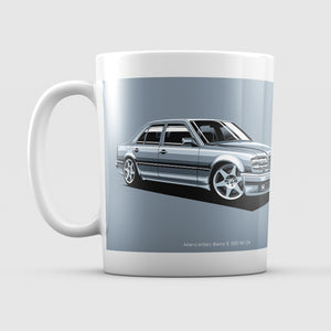 Mercedes E500 W124 Mug