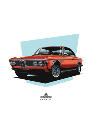 BMW E9 3.0 CSL