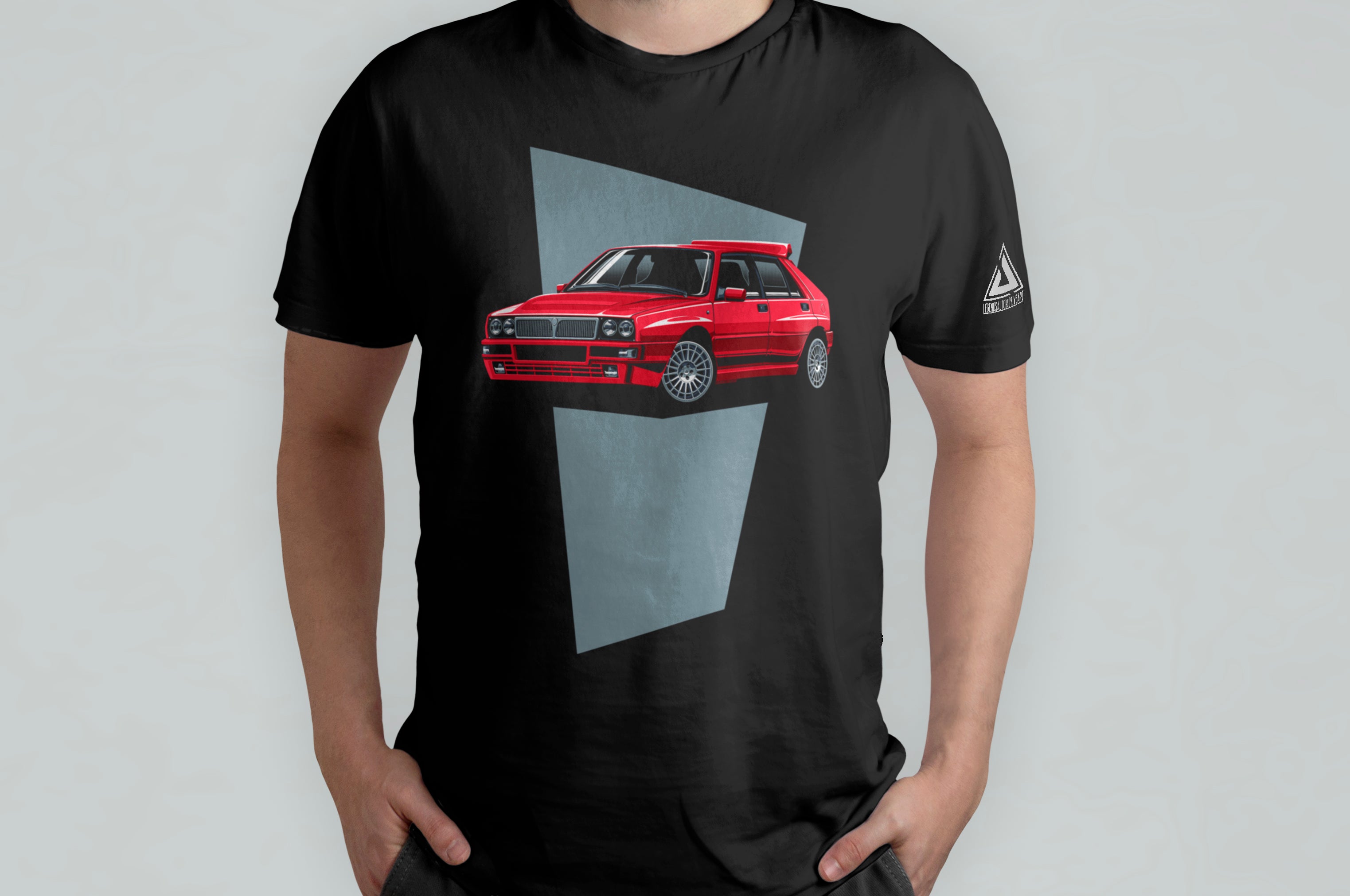 T-shirt Delta Integrale Lancia (auto Motori Evoluzione Rally Regalo Old Tshirt - Foto 9